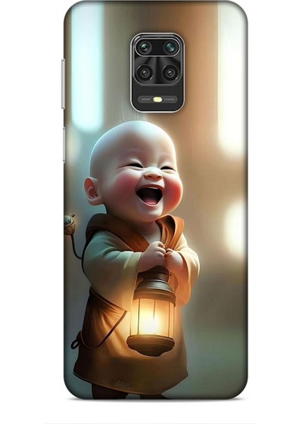 Xiaomi Redmi Note 9s Kılıf Caliburn 27 Asya Bebek Lazer Kesim Silikon