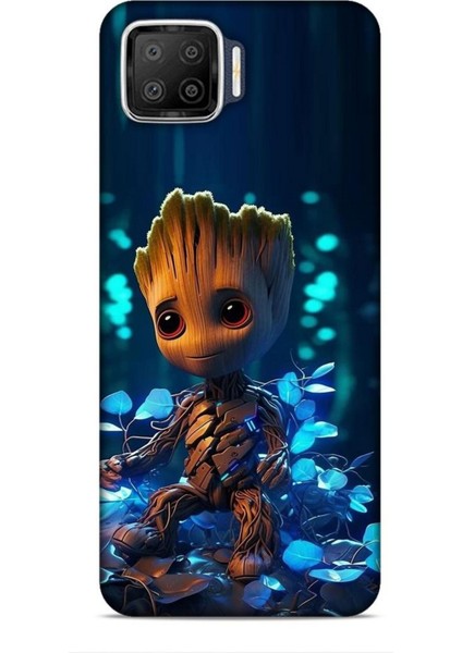 Oppo A73 Kılıf Caliburn 26 Bebek Groot Soft Kapak