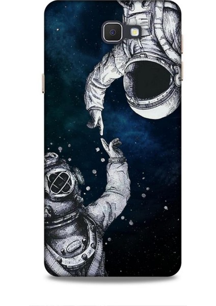 Samsung Galaxy J7 Prime Kılıf Caliburn 5 Kozmonot Koruma Kılıfı