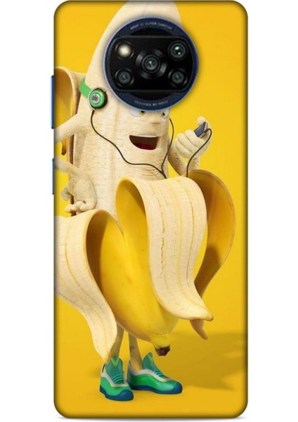 Xiaomi Poco X3 Pro Kılıf Caliburn 21 Muz Sarı Darbe Önleyici Kapak