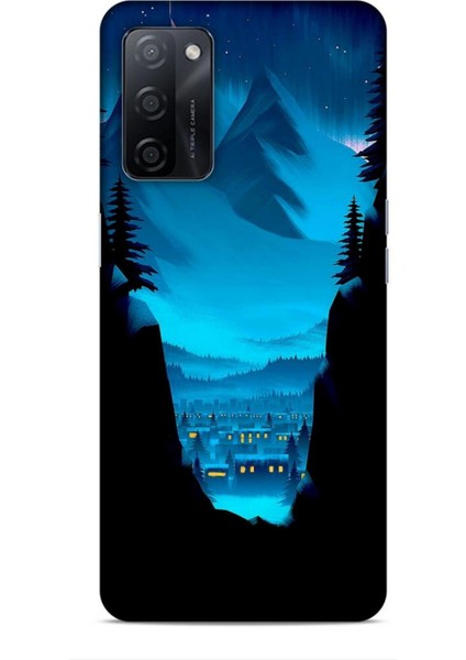 Oppo A5S Kılıf Caliburn 14 Norveç Manzara Cover Kılıf