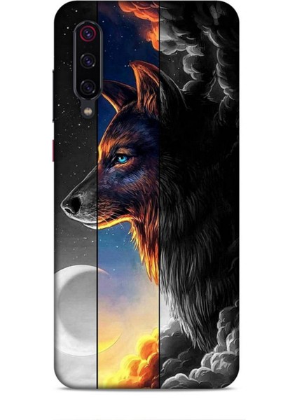 Xiaomi Mi 9 Pro Kılıf Caliburn 15 Kurt Hilal Kalın Silikon