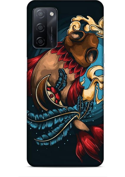 Oppo A5S Kılıf Caliburn 18 Balık Parlak Kılıf