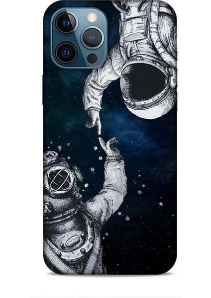 Apple iPhone 12 Pro Max Kılıf Caliburn 5 Kozmonot Koruma Kılıfı