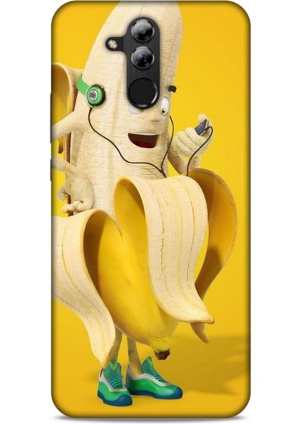 Huawei Mate 20 Lite Kılıf Caliburn 21 Muz Sarı Darbe Önleyici Kapak