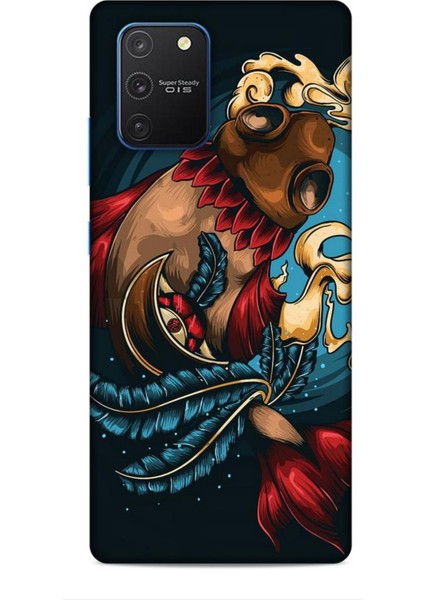 Samsung Galaxy S10 Lite Kılıf Caliburn 18 Balık Parlak Kılıf