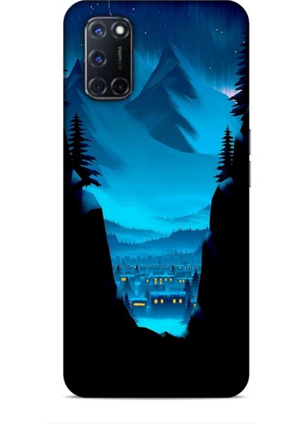Oppo A52 Kılıf Caliburn 14 Norveç Manzara Cover Kılıf