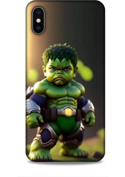 Apple iPhone Xs Max Kılıf Caliburn 24 Hulk Bebek Darbe Emici Kılıf