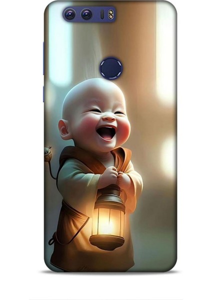 Honor 8A Kılıf Caliburn 27 Asya Bebek Lazer Kesim Silikon