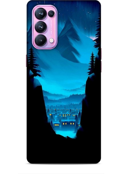 Oppo Reno 5 Pro Kılıf Caliburn 14 Norveç Manzara Cover Kılıf