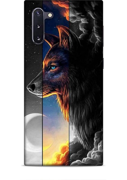 Samsung Galaxy Note 10 Kılıf Caliburn 15 Kurt Hilal Kalın Silikon