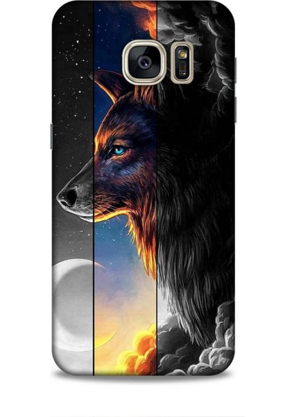 Samsung Galaxy S7 Kılıf Caliburn 15 Kurt Hilal Kalın Silikon