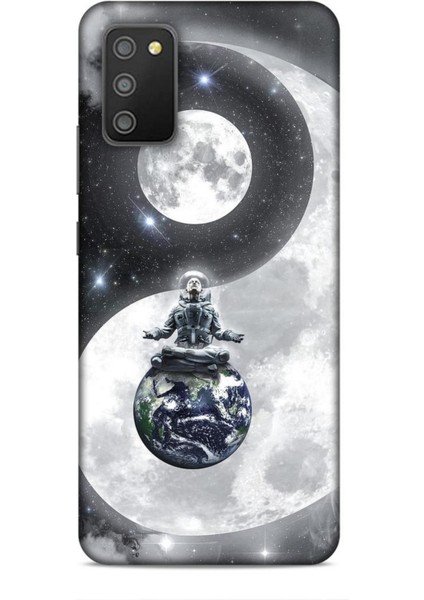 Samsung Galaxy M02S Kılıf Caliburn 3 Ayda Reiki Arka Kapak