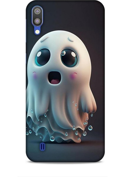 Samsung Galaxy M10 Kılıf Caliburn 28 Sevimli Hayalet Iz Bırakmayan Kılıf