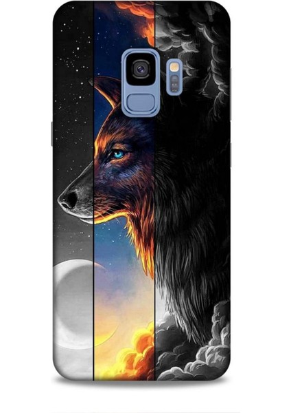 Samsung Galaxy S9 Kılıf Caliburn 15 Kurt Hilal Kalın Silikon