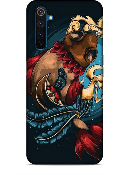 Realme 6 Kılıf Caliburn 18 Balık Parlak Kılıf