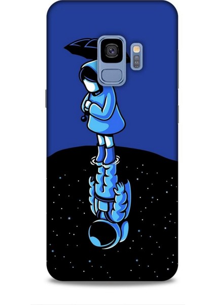 Samsung Galaxy S9 Kılıf Caliburn 6 Hayaller Koruyucu Kapak