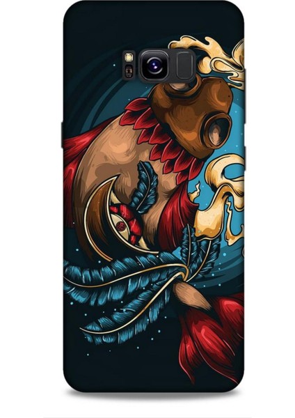 Samsung Galaxy S8 Plus Kılıf Caliburn 18 Balık Parlak Kılıf