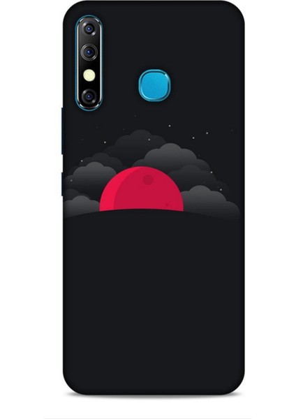 Infinix Zero 8 Kılıf Caliburn 13 Kızıl Ay Case Kapak