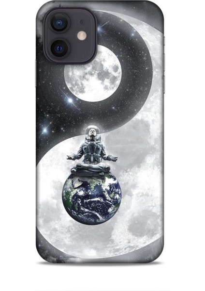 Apple iPhone 12 Kılıf Caliburn 3 Ayda Reiki Arka Kapak