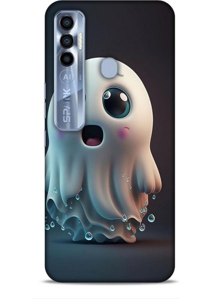 Tecno Spark 7 Pro Kılıf Caliburn 28 Sevimli Hayalet Iz Bırakmayan Kılıf