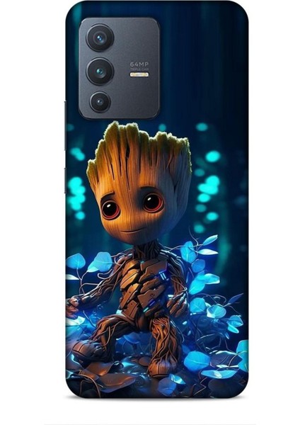 Vivo V23 5g Kılıf Caliburn 26 Bebek Groot Soft Kapak