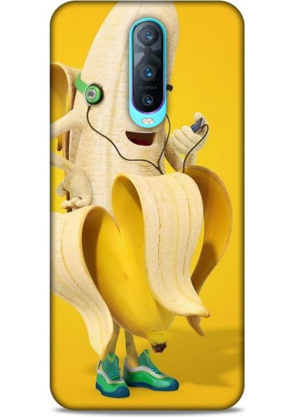 Oppo RX17 Neo Kılıf Caliburn 21 Muz Sarı Darbe Önleyici Kapak