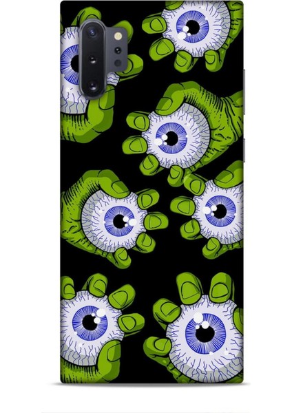 Samsung Galaxy Note 10 Plus Kılıf Caliburn 23 Gözler Telefon Kabı