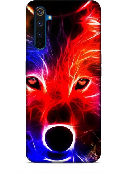Realme 6 Pro Kılıf Caliburn 16 Kurt Colorful Hediyelik Kılıf