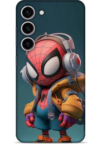 Samsung Galaxy S24 Kılıf Caliburn 25 Spiderman Bebek Soyulmayan Kılıf