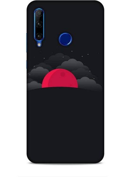 Honor 20 Lite Kılıf Caliburn 13 Kızıl Ay Case Kapak