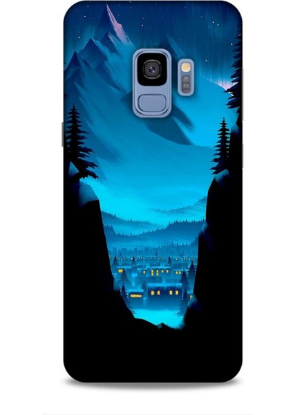 Samsung Galaxy S9 Kılıf Caliburn 14 Norveç Manzara Cover Kılıf