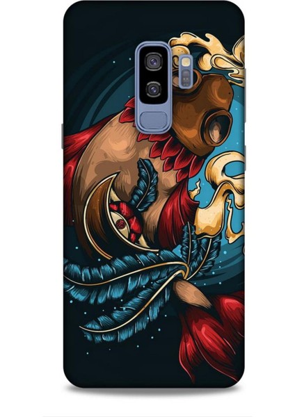 Samsung Galaxy S9 Plus Kılıf Caliburn 18 Balık Parlak Kılıf