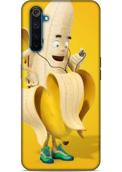 Realme 6 Pro Kılıf Caliburn 21 Muz Sarı Darbe Önleyici Kapak