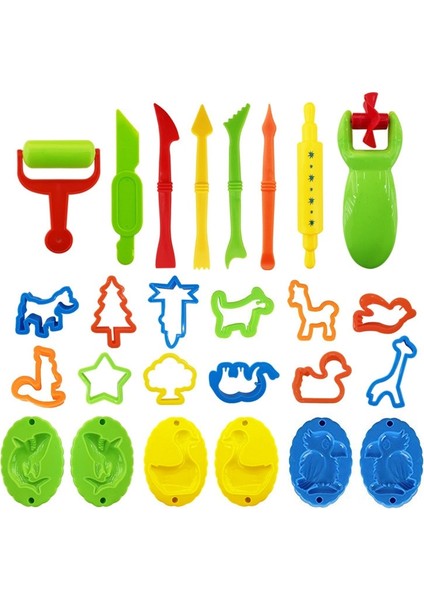 11 Adet Araçlar Tarzı Sıcak Satış Dıy Balçık Oyun Hamuru Araçları Aksesuarları Hamuru Kalıp Modelleme Kil Kiti Balçık Plastik Set Kesiciler Kalıpları Oyuncak Çocuklar Için (Yurt Dışından)