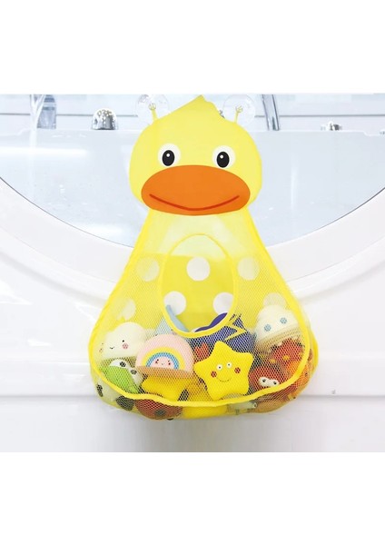 1 Adet Ördek Stili Bebek Küvet Oyuncak Örgü Ördek Saklama Çantası Organizatör Tutucu Banyo Katlanır Örgü Depolama Oyuncak Çocuklar Için Bebek Hediye Oyuncaklar Boys Için (Yurt Dışından) fırsatları