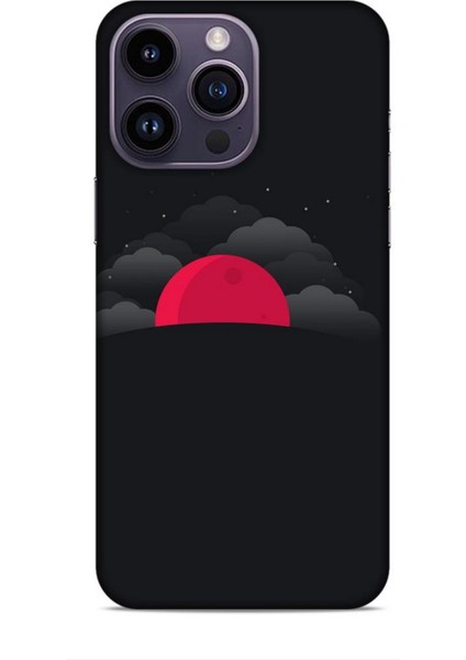 Apple iPhone 14 Pro Max Kılıf Caliburn 13 Kızıl Ay Case Kapak
