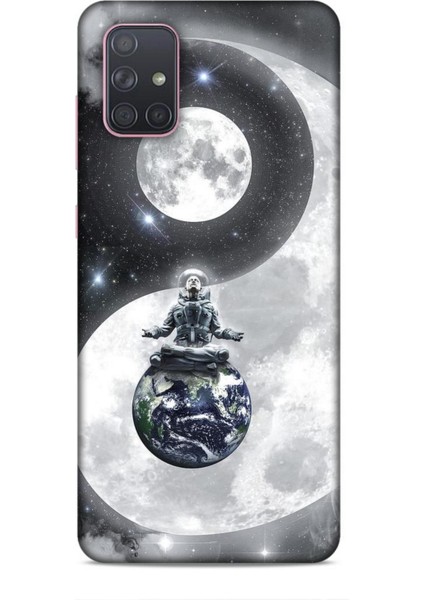 Samsung Galaxy A91 Kılıf Caliburn 3 Ayda Reiki Arka Kapak