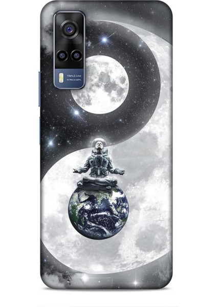 Vivo Y33 Kılıf Caliburn 3 Ayda Reiki Arka Kapak
