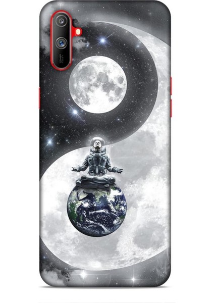 Realme C3 Kılıf Caliburn 3 Ayda Reiki Arka Kapak