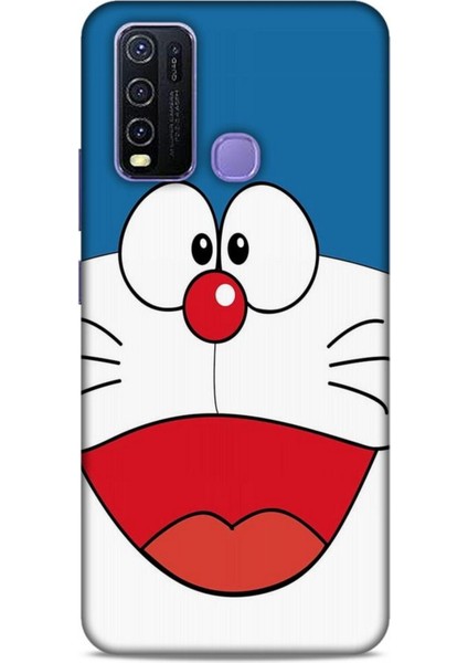 Vivo V29 Lite 5g Kılıf Caliburn 22 Mavi Beyaz Kap