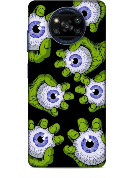 Xiaomi Poco X3 Pro Kılıf Caliburn 23 Gözler Telefon Kabı