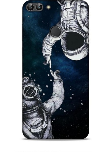 Huawei P Smart S 2020 Kılıf Caliburn 5 Kozmonot Koruma Kılıfı