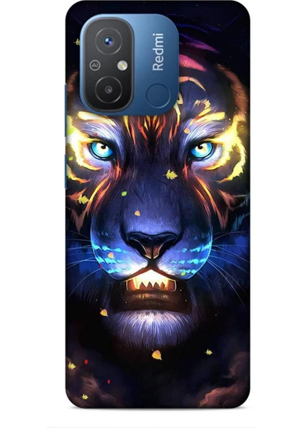 Realme C53 Kılıf Caliburn 12 Aslan Colorful Tasarım Kılıf