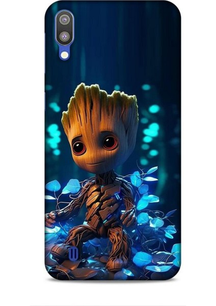 Samsung Galaxy M10 Kılıf Caliburn 26 Bebek Groot Soft Kapak