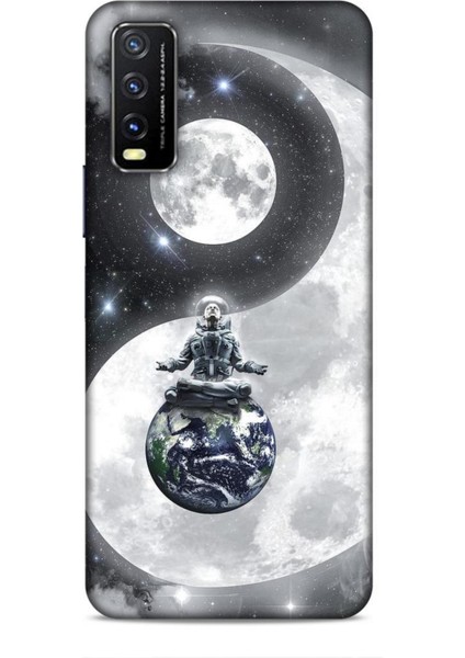 Vivo Y20 Kılıf Caliburn 3 Ayda Reiki Arka Kapak