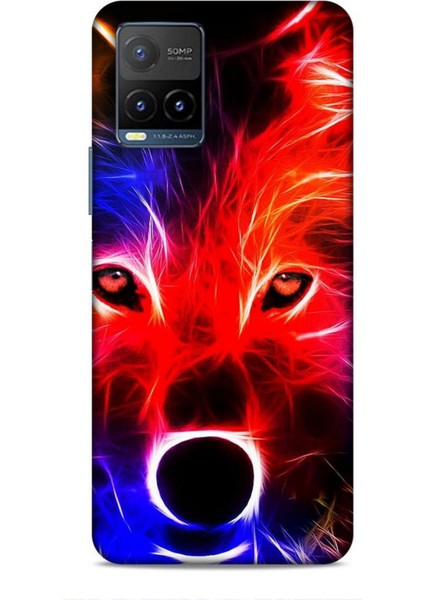 Vivo Y21 Kılıf Caliburn 16 Kurt Colorful Hediyelik Kılıf