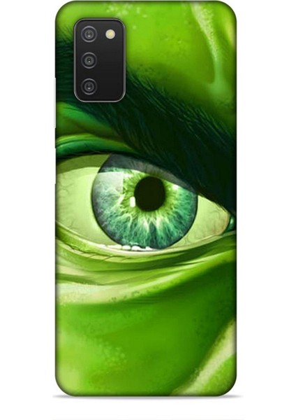 Samsung Galaxy A03S Kılıf Caliburn 29 Hulk Göz Makro Leke Tutmaz Kapak