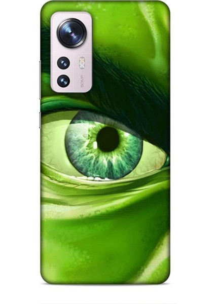 Xiaomi 12 Kılıf Caliburn 29 Hulk Göz Makro Leke Tutmaz Kapak