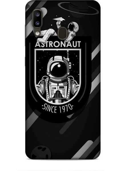 Samsung Galaxy A20 Kılıf Caliburn 2 Astronaut 1970 Kapak